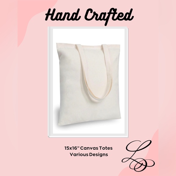 Hand Crafted Handbags - Handcrafted Canvas Tote Bag